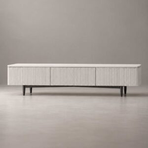 Fluted Media Bench